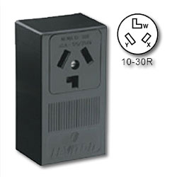 Leviton 5054 125/250V Surface Mount Receptacle
