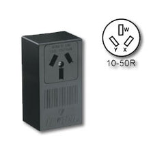 Leviton 5050 50Amp 125/250V Surface Mount Receptacle