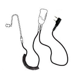 Pryme SPM-3001 SPM-3000 Series Medium Duty Low Profile Surveillance Kit for Kenwood, Relm Radios