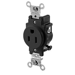 Leviton 5015 Side Wired 15Amp 125V Single Receptacle