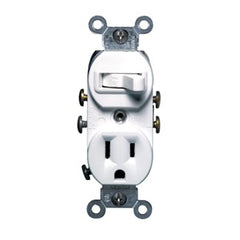 Leviton 5225 Single-Pole Switch/ Combination Receptacle