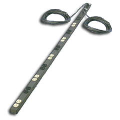 Panduit® CMRPSVD20 Black Vertical Rack Mount Power Strip