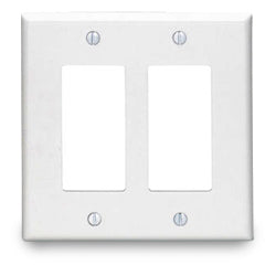 Leviton PJ262 2-Decora Midway Size Nylon Wallplate