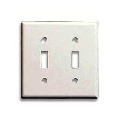 Leviton 88009 2-Gang Standard Size Residential Grade Toggle Switch