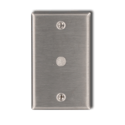 Leviton 84061-40 Commercial Grade Phone or Cable Outlet .406" dia. Hole - Box Mount