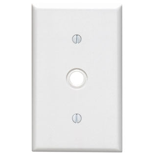 Leviton 88018 Residential Grade 1-Gang Phone or Cable Outlet - Strap Mount