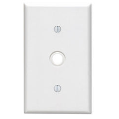 Leviton 88018 Residential Grade 1-Gang Phone or Cable Outlet - Strap Mount