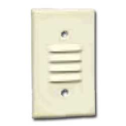 Leviton 86080 1-Gang Louvre Strap Mtg. Device Wallplate