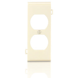 Leviton PSC-8 Duplex Receptacle Center Wallplates for Multi-Gang Installations