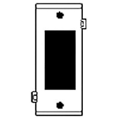Leviton PSE-26 Decora End Wallplates for Multi-Gang Installations