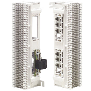 Siemon S66M2-5T-68L-125R Six 4 Pair Jacks and 1 Female Connector T568B