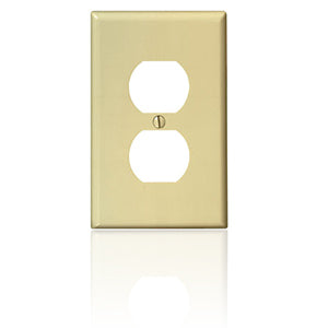 Leviton 80503 1-Gang Duplex Midway Size Wallplate