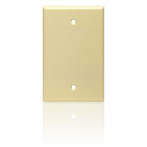 Leviton 80514 1-Gang 1-Blank Midway Size Wallplate