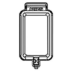 Leviton 5978 Rain Tight While-in- Use Single Receptacle Covers