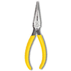 Klein Tools, Inc. D203-6 6" Standard Long-Nose Pliers - Side-Cutting