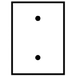 Leviton 83014-EXT 1-Gang Blank Box Mounted Wallplate with Gasket (Pkg 100)