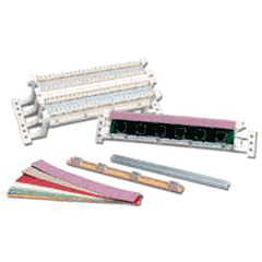 Siemon S110-LBL-2 S110 - Pair Marked, Colored Labels