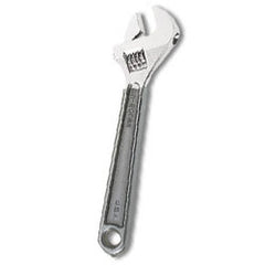 Klein Tools, Inc. D506-4 4" Adjustable Wrench — Standard Capacity, Plastic-Dipped Handles