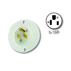 Leviton 5278-C Flanged Inlet Receptacle