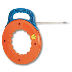 Klein Tools Inc. 50206 Speedway Flat-Steel Fish Tapes - Grip-It Handle 60'