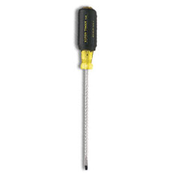 Klein Tools, Inc. 601-4 3/16" Cabinet-Tip Screwdriver – 4" Round-Shank