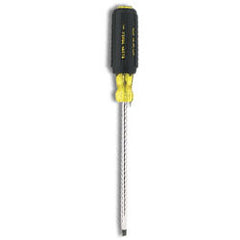 Klein Tools, Inc. 605-4B 1/4" Wire Bending Cabinet-Tip Screwdriver - 4" Round-Shank