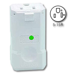 Leviton 8259-V 15Amp 125V Hospital Grade NEMA 5-15 Connector
