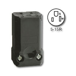 Leviton 5259-VB 15Amp 125V Industrial Grade NEMA 5-15 Connector