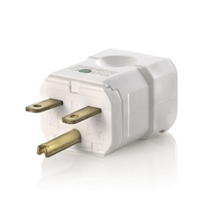 Leviton 8656-V 15Amp 250V Hospital Grade NEMA 6-15 Plug