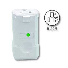 Leviton 8359-V 20Amp 125V Hospital Grade NEMA 5-20 Connector