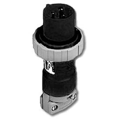 Leviton 420P5W 600 AC 3-Phase 2P3W Wiring Watertight Pin and Sleeve Plug