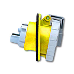 Leviton 330R4W 125 AC 2P3W Wiring Watertight Pin and Sleeve Receptacle