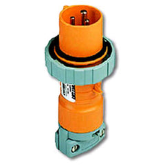 Leviton 460P12W 125/250 AC 3P4W Wiring Watertight Pin and Sleeve Plug