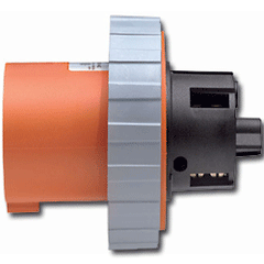 Leviton 460B12W 125/250 AC 3P4W Wiring Watertight Pin and Sleeve Inlet