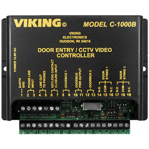 Viking C-1000B Two Door Entry and CCTV Camera Controller