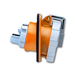 Leviton 4100R12W 125/250 AC 3P4W Wiring Watertight Pin and Sleeve Receptacle