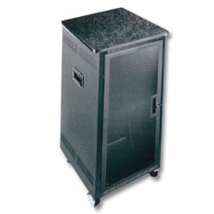Middle Atlantic PTRK-14MDK PTRK Series Portable Rack with Granite-Marbled Top and Plexi Front Door