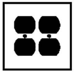 Leviton 88116 2-Gang Receptacle Wallplate