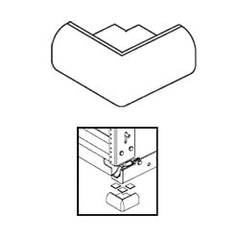 Chatsworth Products 12858-001 Corner Cushions (Set of 4)
