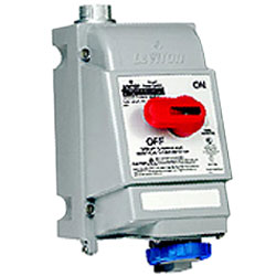 Leviton 420MF12W Pin and Sleeve Mechanical Interlock 20A 125/250V PowerSwitch