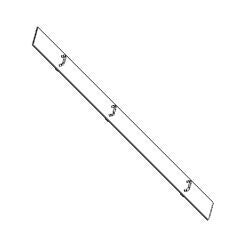 Chatsworth Products 11922 Metal Cabling Section Cover, 6"W