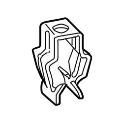 Erico 8P Plain Conduit Clip (Pkg of 100)