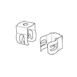 Erico WC812 Combination Push-in Wall Clip (Pkg of 100)