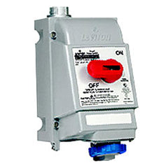 Leviton 420MI5W Pin and Sleeve Mechanical Interlock 20A 600V 3-Phase PowerSwitch