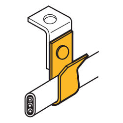 Erico RMXAB Clip for Romex or Non-Metallic Cable to Angle Bracket (Package of 100)