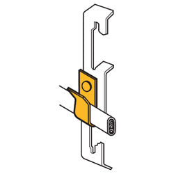 Erico RMX4Z34 Clip for Romex or Non-Metallic Cable to Plain Rod (Package of 100)