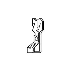 Erico 1224TI Z Purlin Clips, Threaded Rod (Package of 100)
