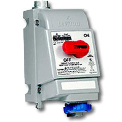 Leviton 530MI5W Pin and Sleeve Mechanical Interlock 30A 347/600 V 3-Phase PowerSwitch