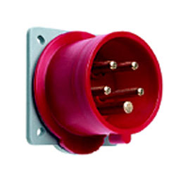 Leviton SP516B6 International-Rated Pin and Sleeve 16A 200/346 - 240/415 V Inlet