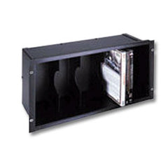 Middle Atlantic DVD 28 Discs - Front-Loading Media Holder